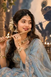 Radha ji look photo editing