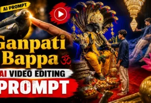 Trending Ganpati Bappa AI Video Editing Prompt