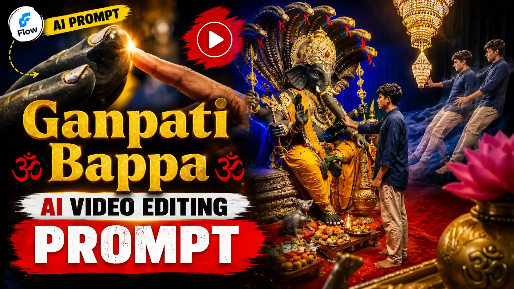 Trending Ganpati Bappa AI Video Editing Prompt