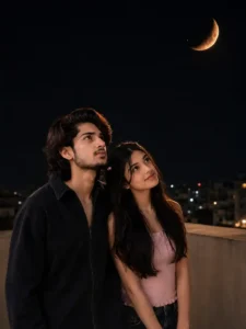 Viral Moon photo editing couple