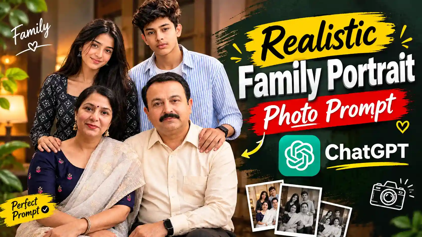 ChatGPT AI Family Photo Prompt