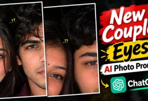Couple Eyes AI Photo Editing Prompt