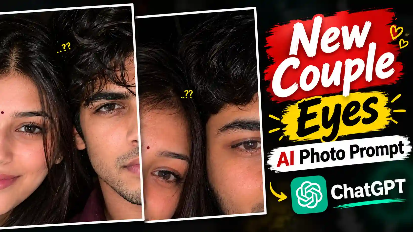 Couple Eyes AI Photo Editing Prompt
