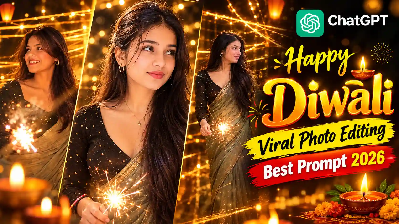 Diwali AI Photo Editing Prompt