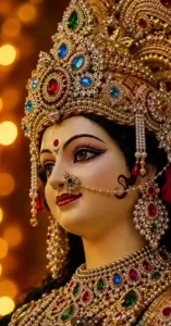 Durga Maa Sky Photo Editing