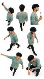 Lookbook photo editing