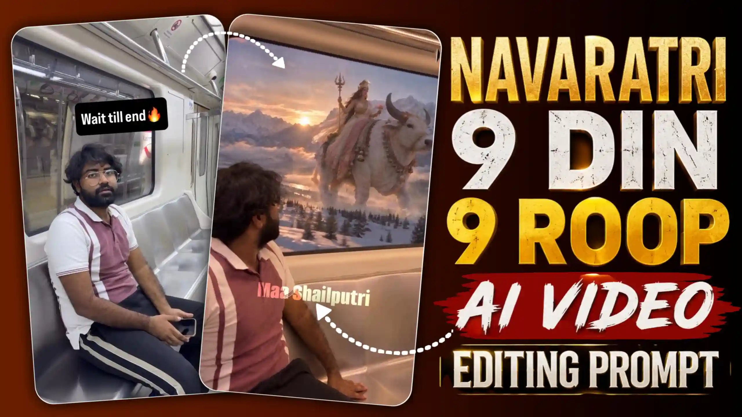Navaratri Ke 9 Din 9 Roop AI Video Editing