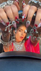 Navratri Nails AI Video Editing